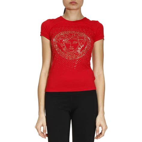 versace women's tank top red|Versace tops women on sale.